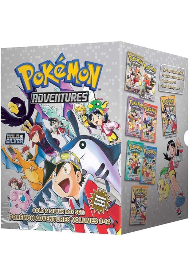 Amazon.com: Pokémon Adventures (7 Volume Set - Reads R to L